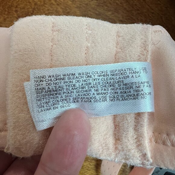 Wacoal Women's 38DDD Back Appeal Wirefree Contour Bra 856303 Padded Cream Peach - Picture 11 of 11